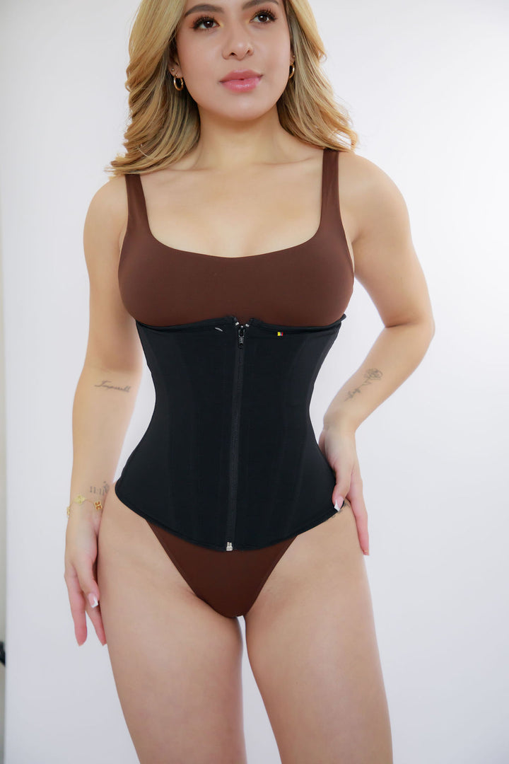 Faja moldeadora de cintura en tela - Ref. 317